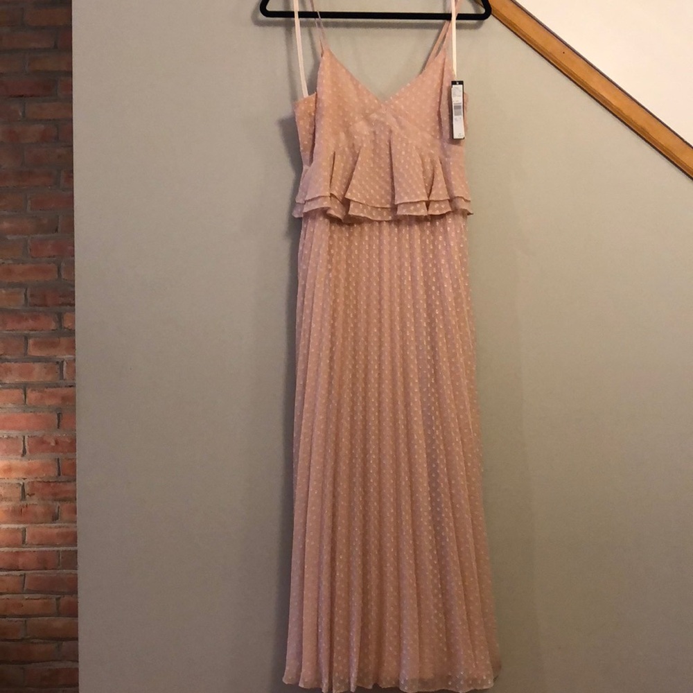 NWT Tahari Midi Dress in Rose